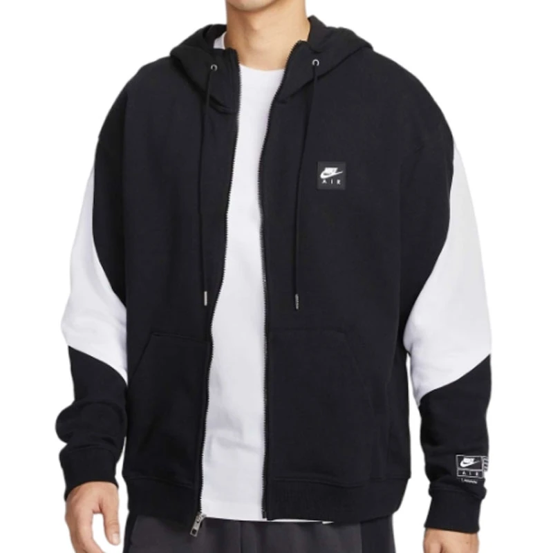 NIKE耐克男子 NIKE AIR FLC FZ HOODE BFT针织连帽外套HJ0637-010
