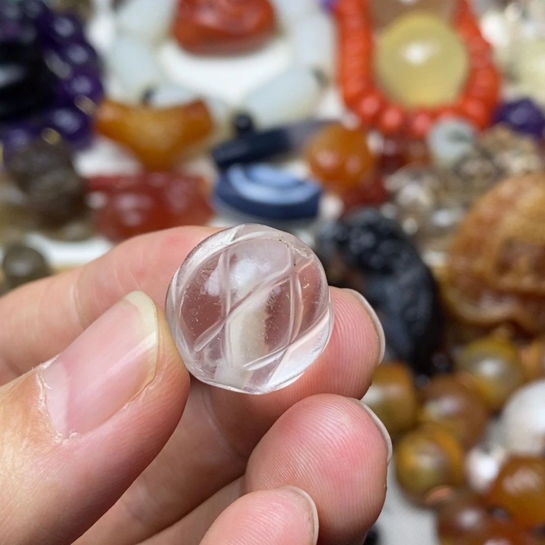 玛瑙/玉髓未镶嵌颈饰水晶