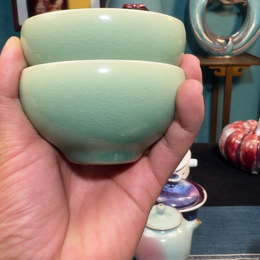 用***7杯子入窑一色出窑万彩