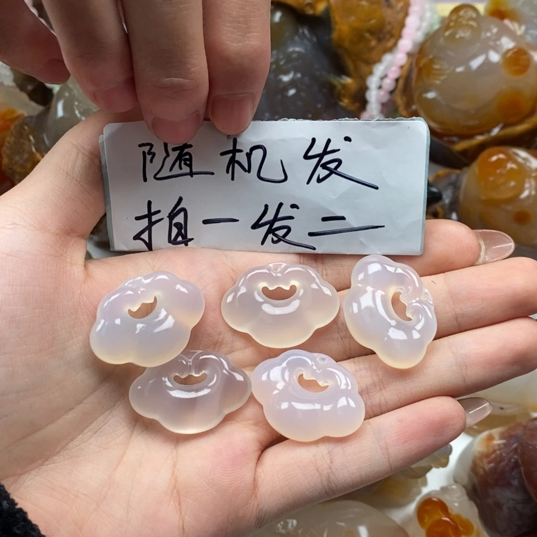 玛瑙/玉髓未镶嵌颈饰