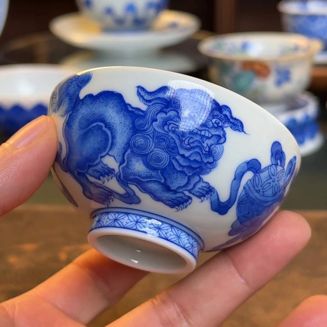 C****l纯手工手绘陶瓷茶具