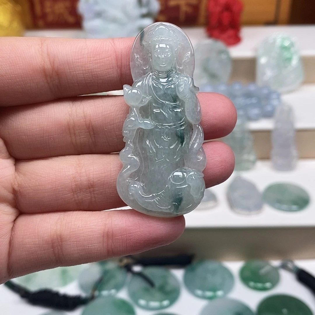 未镶嵌翡翠耳饰翡翠