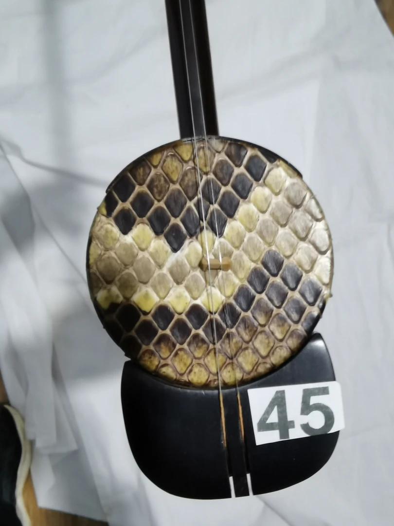 黑檀木戏曲高胡琴