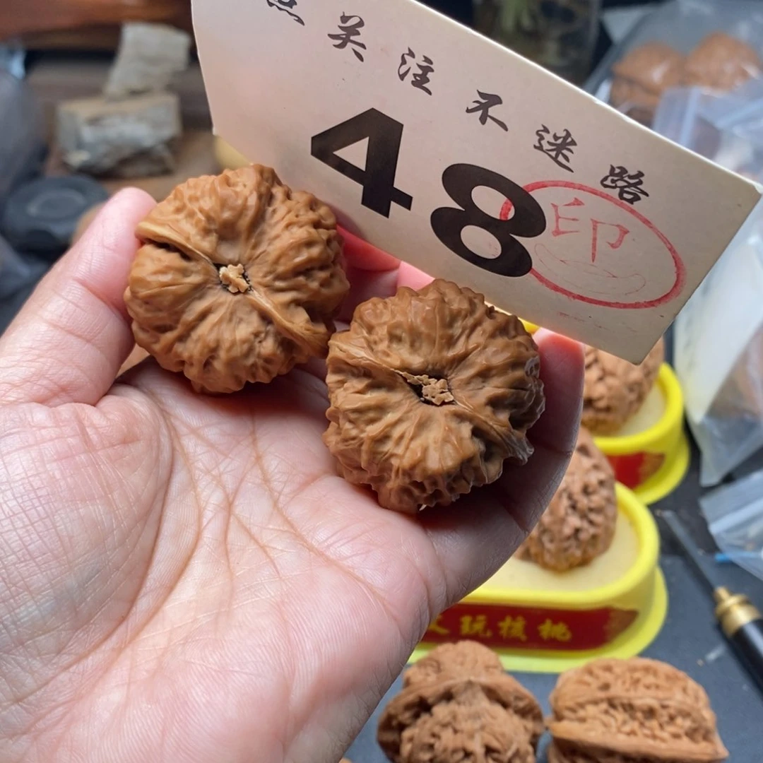 把件文玩核桃心*蛤蟆