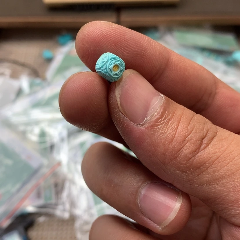 【闪购商品】未镶嵌绿松石颈饰25