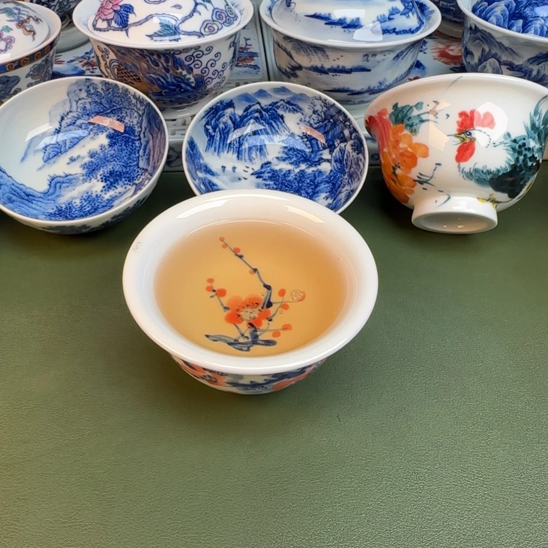 陶纯手工纯手绘茶具212