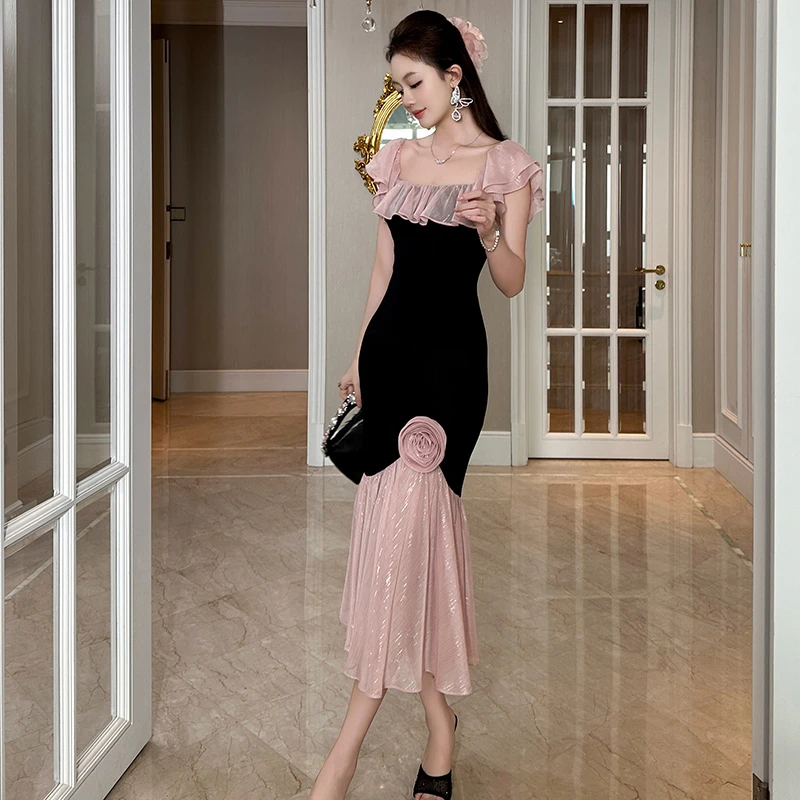 【张张原创】暮色蔷薇&连衣裙51303