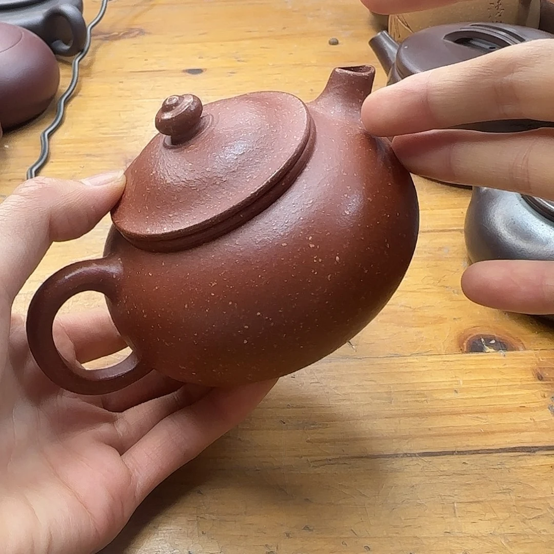 紫砂茶壶民间手艺人全手工制作
