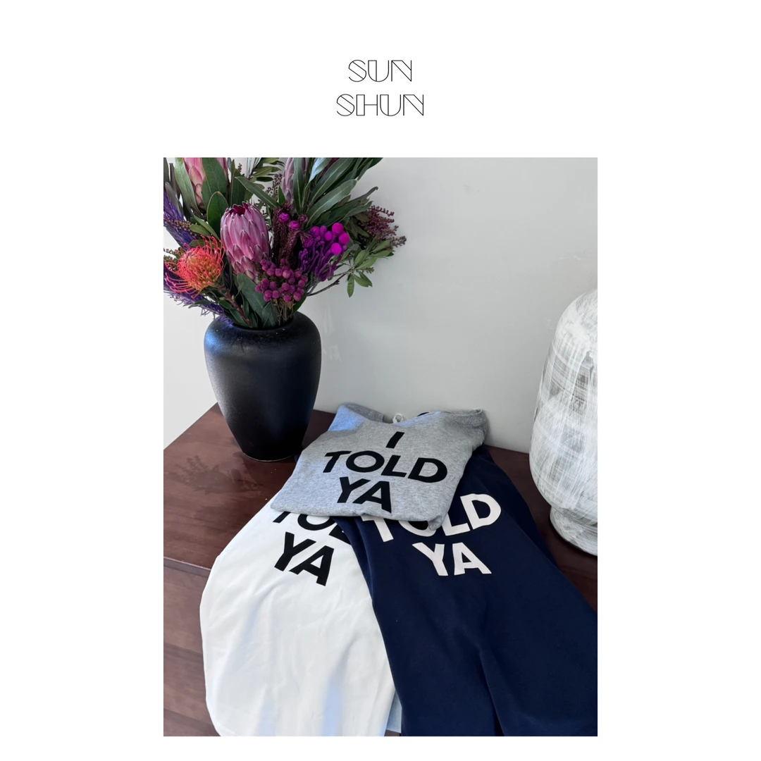 Sanshun- (省去多余) -高品圆领T纯色宽松显瘦短袖夏季时尚休闲