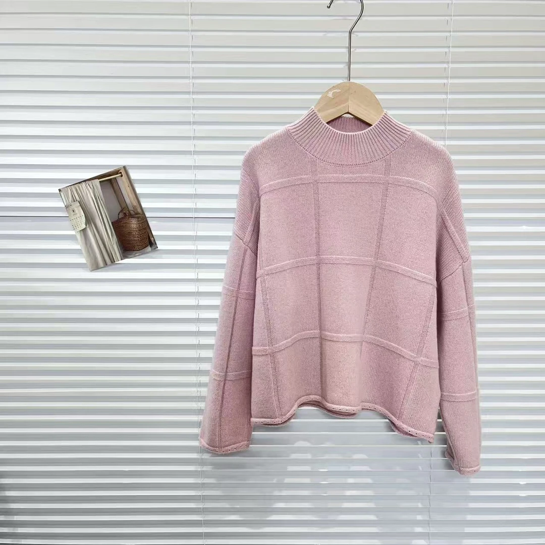 秋冬女童毛衣粉色 6020热系