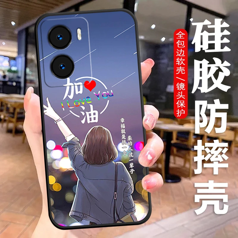 VIVOY35M手机壳V2230A硅胶防摔y35m全包软壳简约女款镜头保护套新
