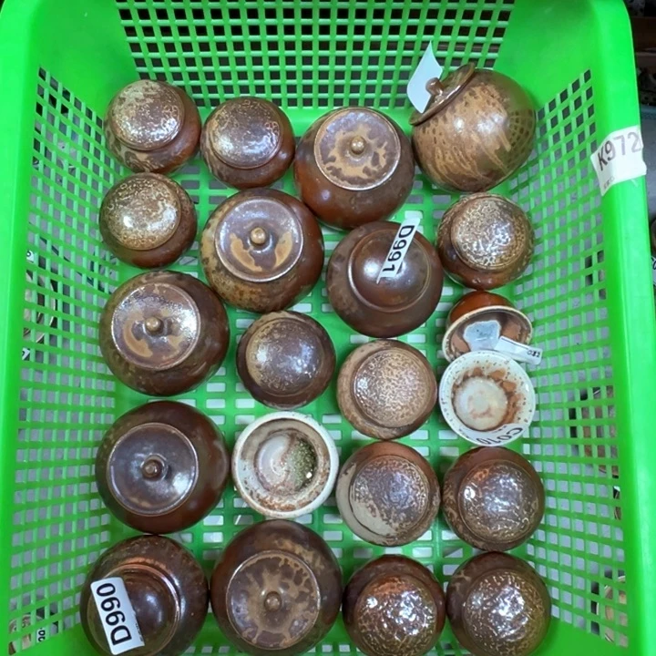 N***t摆件991景德镇裸坯柴烧茶叶罐21