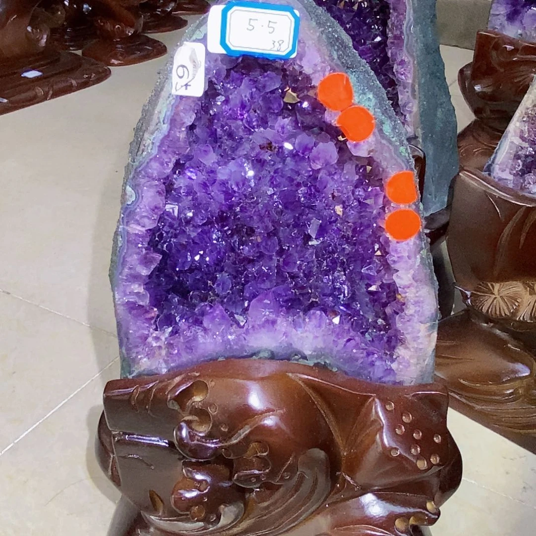 大型摆件（非配饰）未镶嵌紫晶小潘