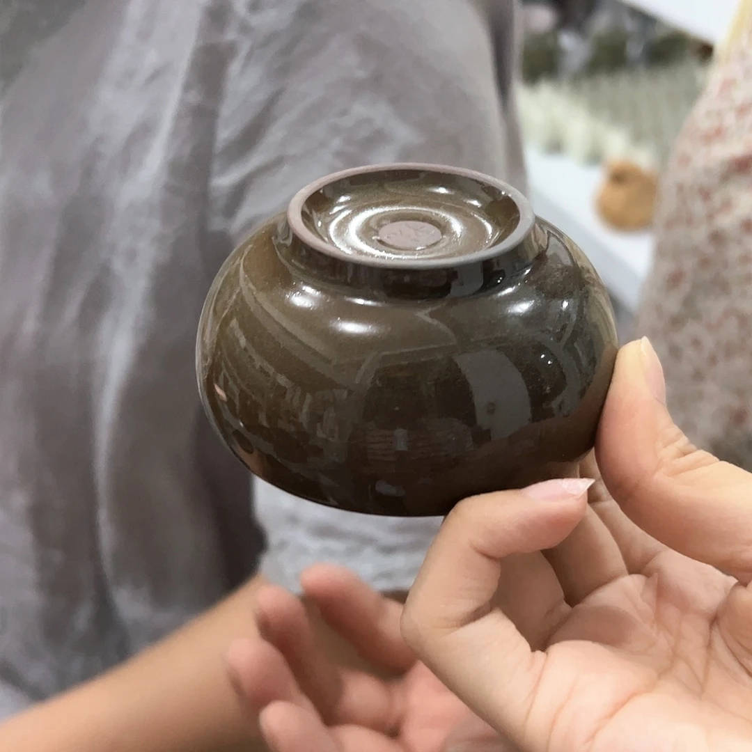 龙泉云间青瓷小米茶器