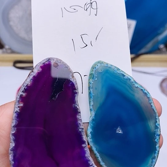 玛瑙/玉髓颈饰未镶嵌❤️****