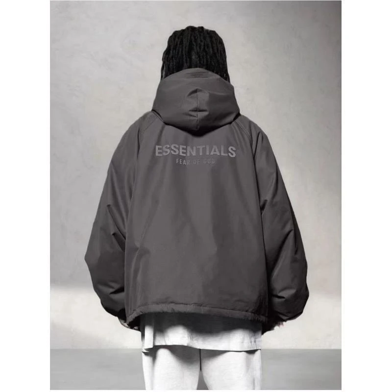 ESS美式高街SS23 Drop2 Fullzip Jacket拉链连帽夹克棉服男女同款