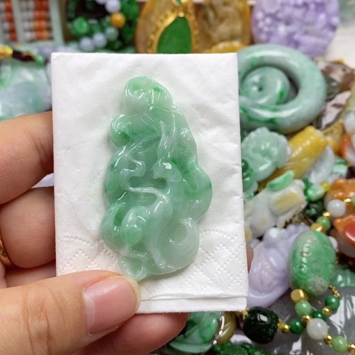 翡翠吊坠(不含链)未镶嵌