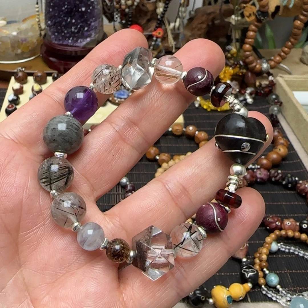 吊坠凤眼菩提手串