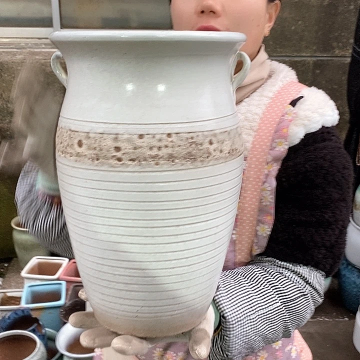 紫砂花盆正品口20高32