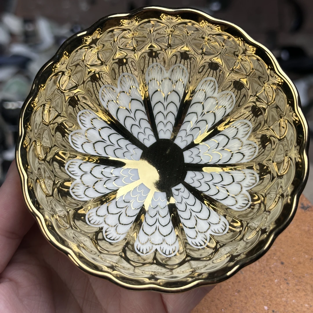 手工茶器 金玉满堂【龙鳞纹】裸杯