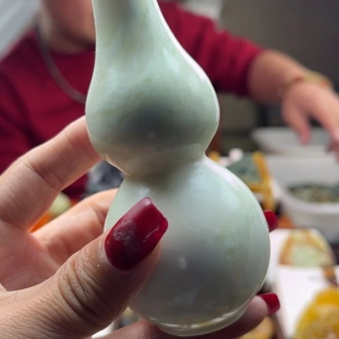 岫玉挂件未镶嵌挂件