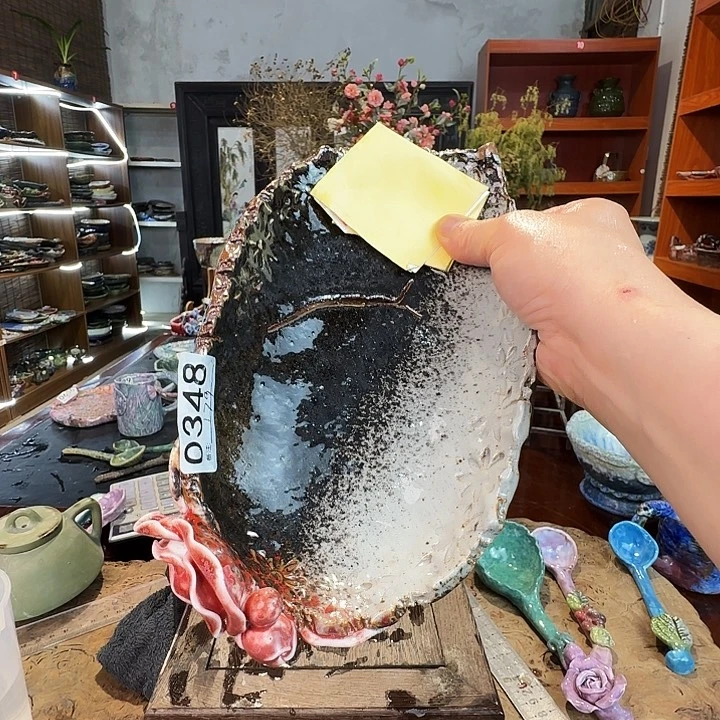 陶纯手工咖啡杯盘碗