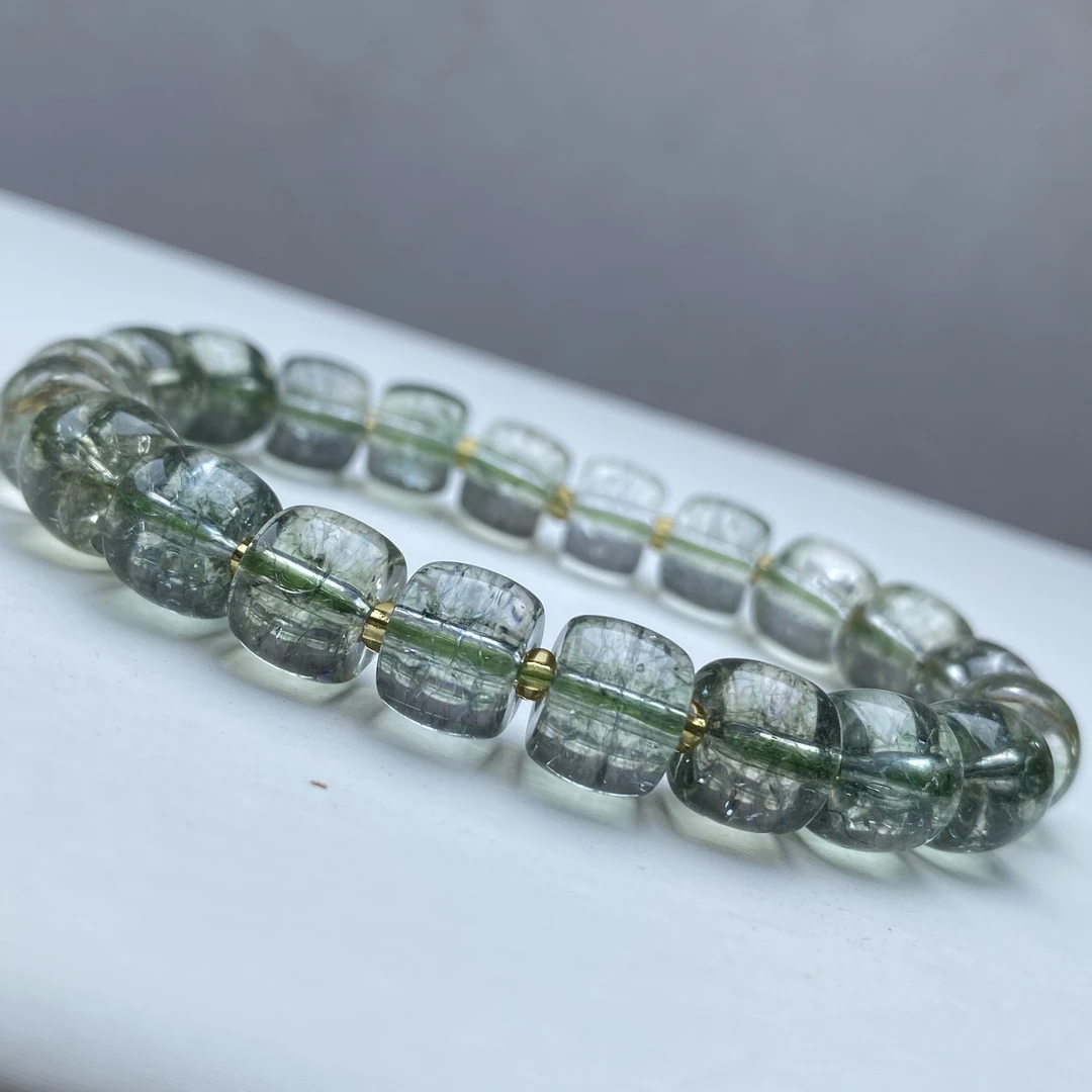 SJ-0140号高品质绿幽老型10mm手链多样性发一件