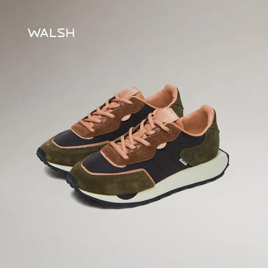 Norman Walsh EMD绿宝石系列秋冬经典复古休闲慢跑鞋阔腿裤必备鞋
