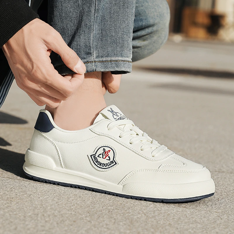 【镇店之宝】新款手工定制百搭男鞋增高鞋休闲鞋MK6197