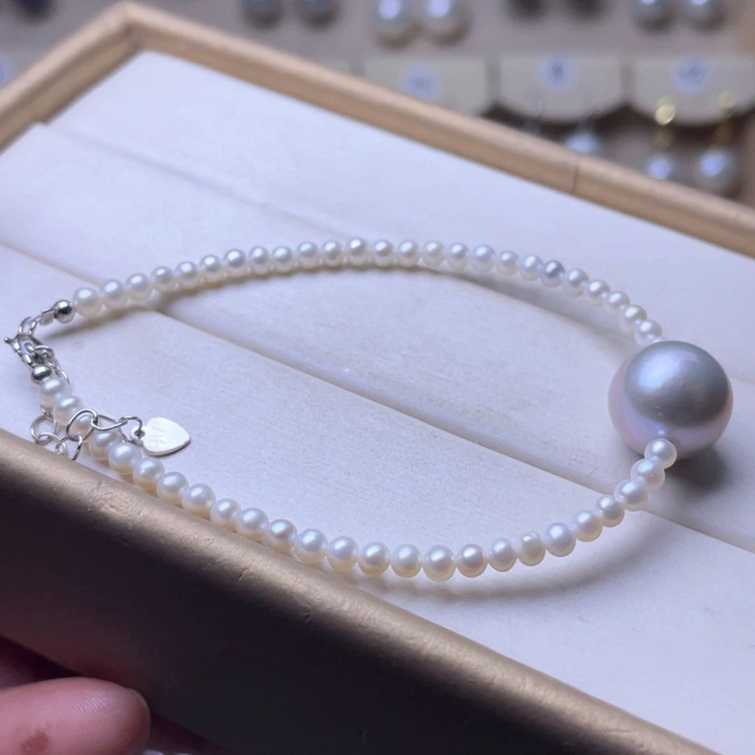 银S925镶嵌其他淡水珍珠