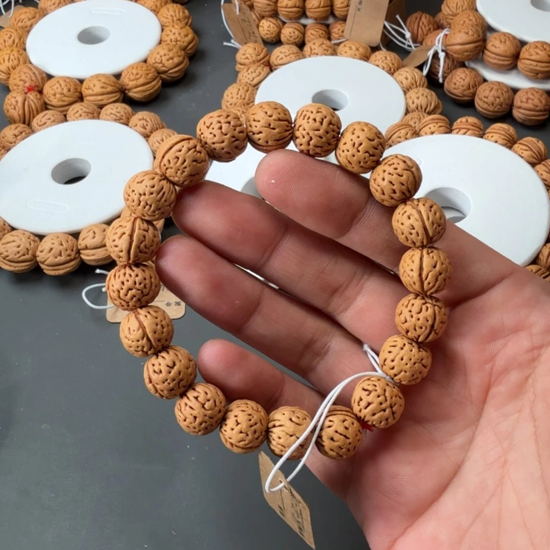 桃核手串一**子135雷胖子桃核