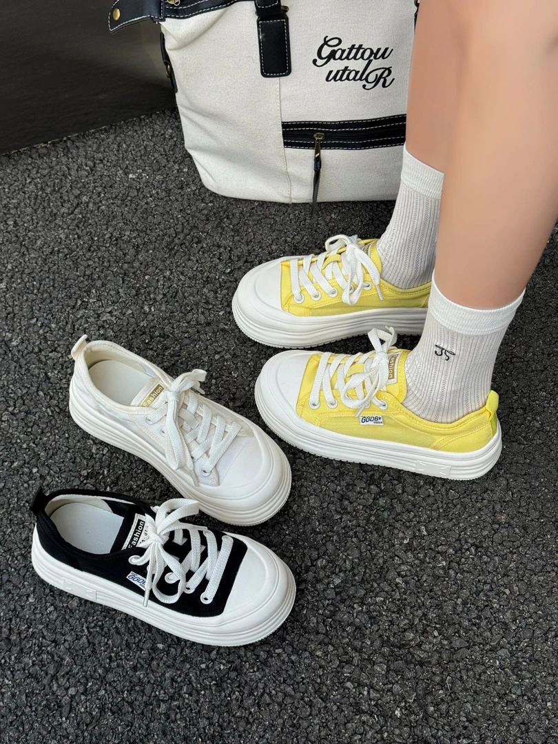 漫斯贝尔透气网纱厚底增高鞋夏新款女鞋韩版休闲百搭板鞋爆款真皮