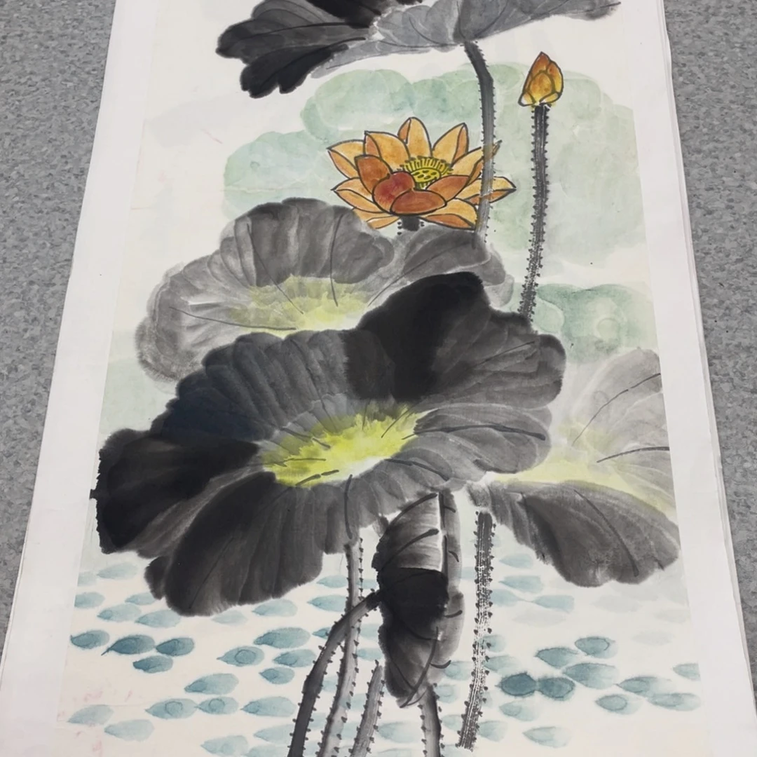 国画2平尺国画作品