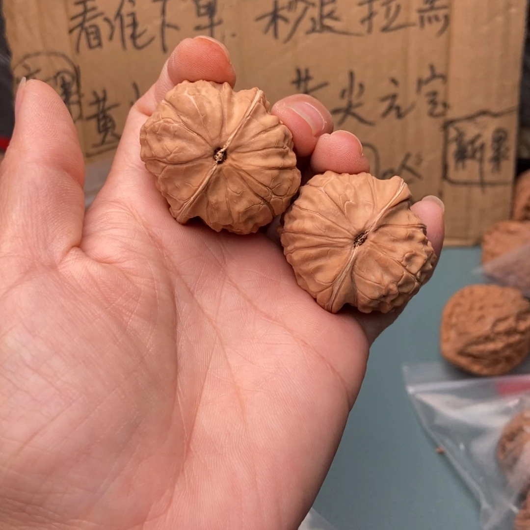 那***1把件文玩核桃龟甲纹170