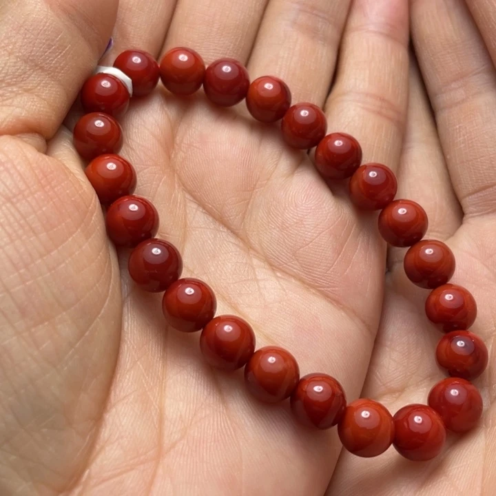 南红玛瑙手串8未镶嵌微**暖