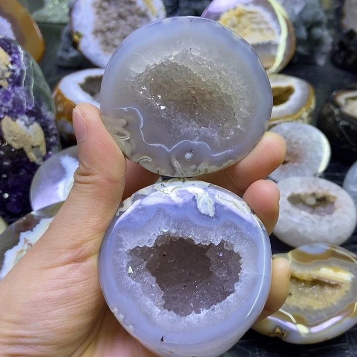 未镶嵌水晶珠宝半成品聚宝盆