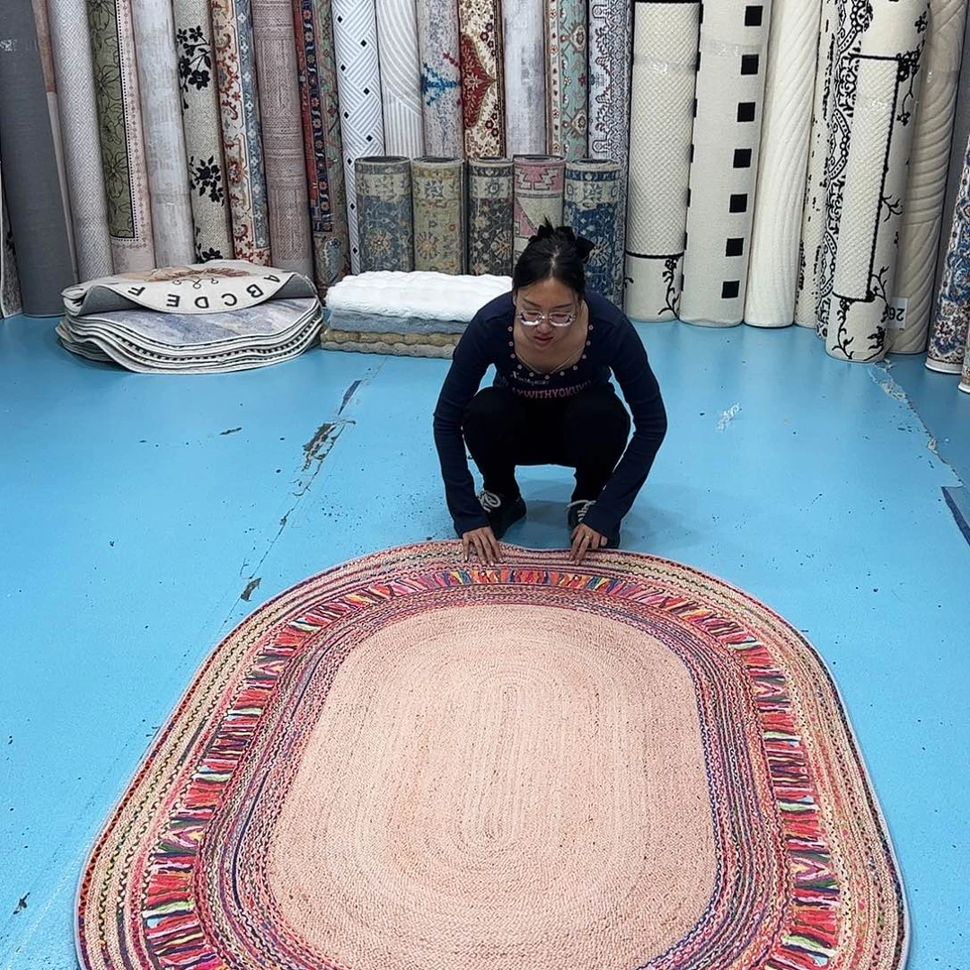 混纺140×200尺寸误差±1-3cm棉布底亚麻编织微瑕特价