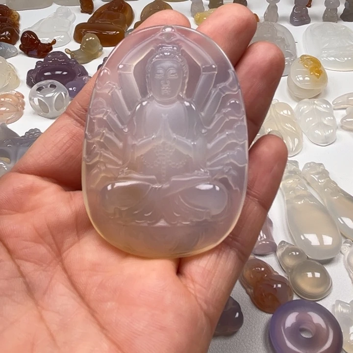 玛瑙/玉髓未镶嵌颈饰