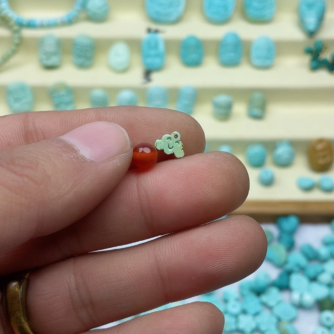 南红玛瑙颈饰未镶嵌036