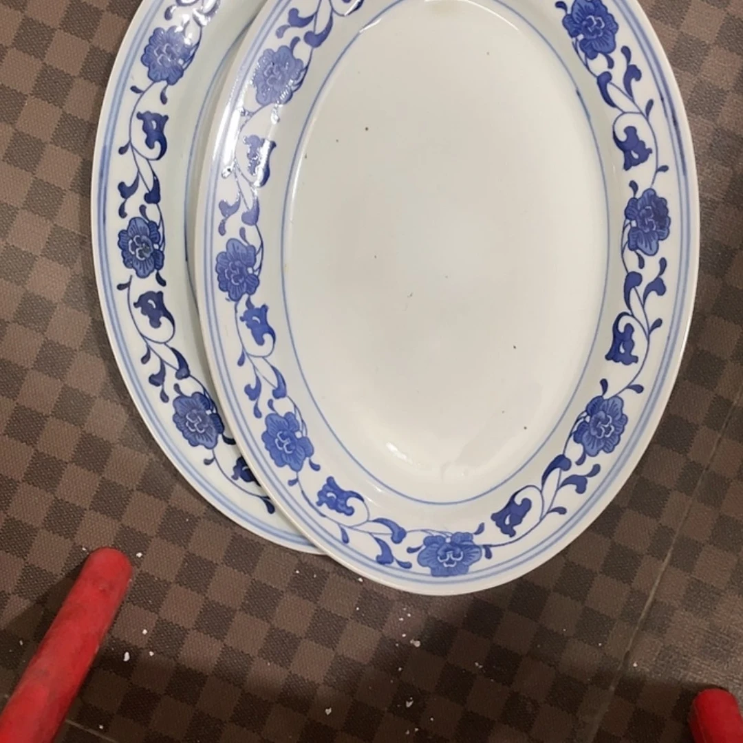 【闪购商品】瓷片杏*春景德镇30公分2个