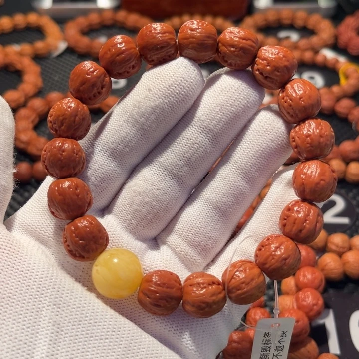 手串文玩核桃人****）核桃手串1.4尺寸全品