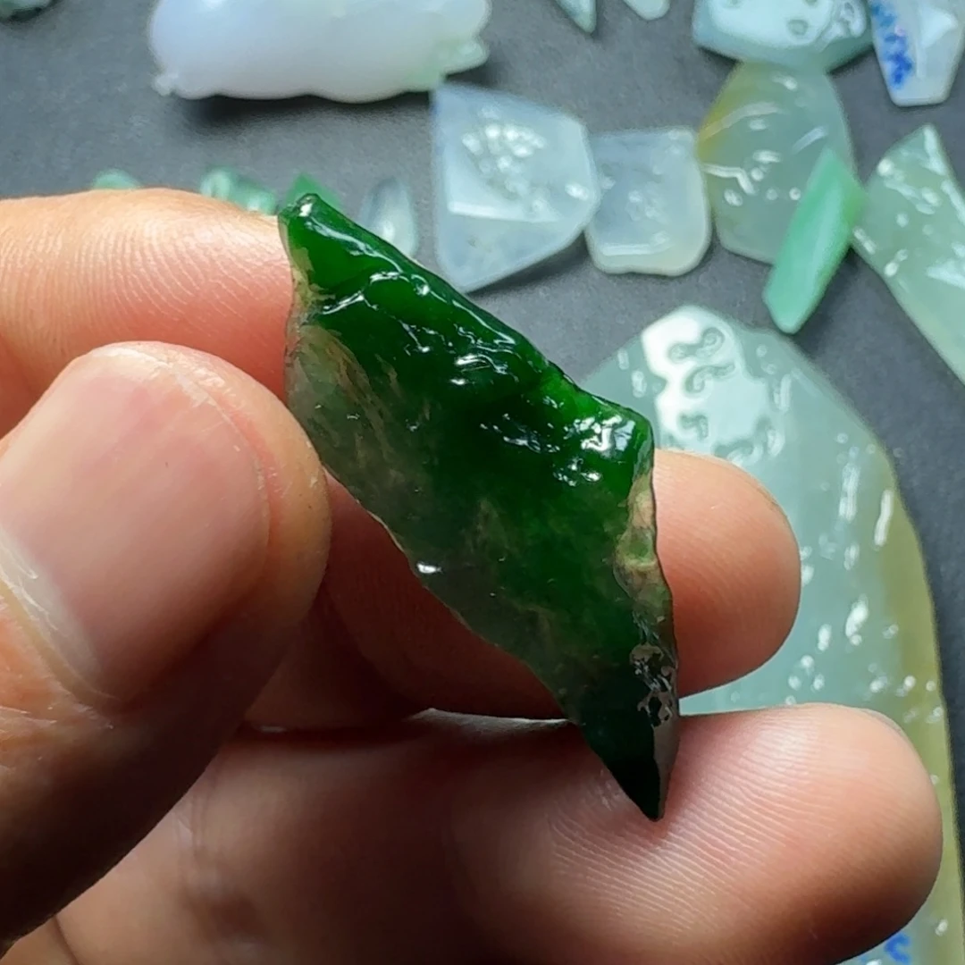 定制翡翠未镶嵌定制不退换