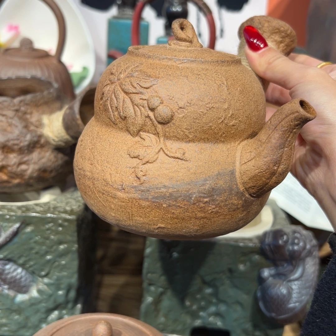 缸茶具裸烧老岩泥茶壶茶具