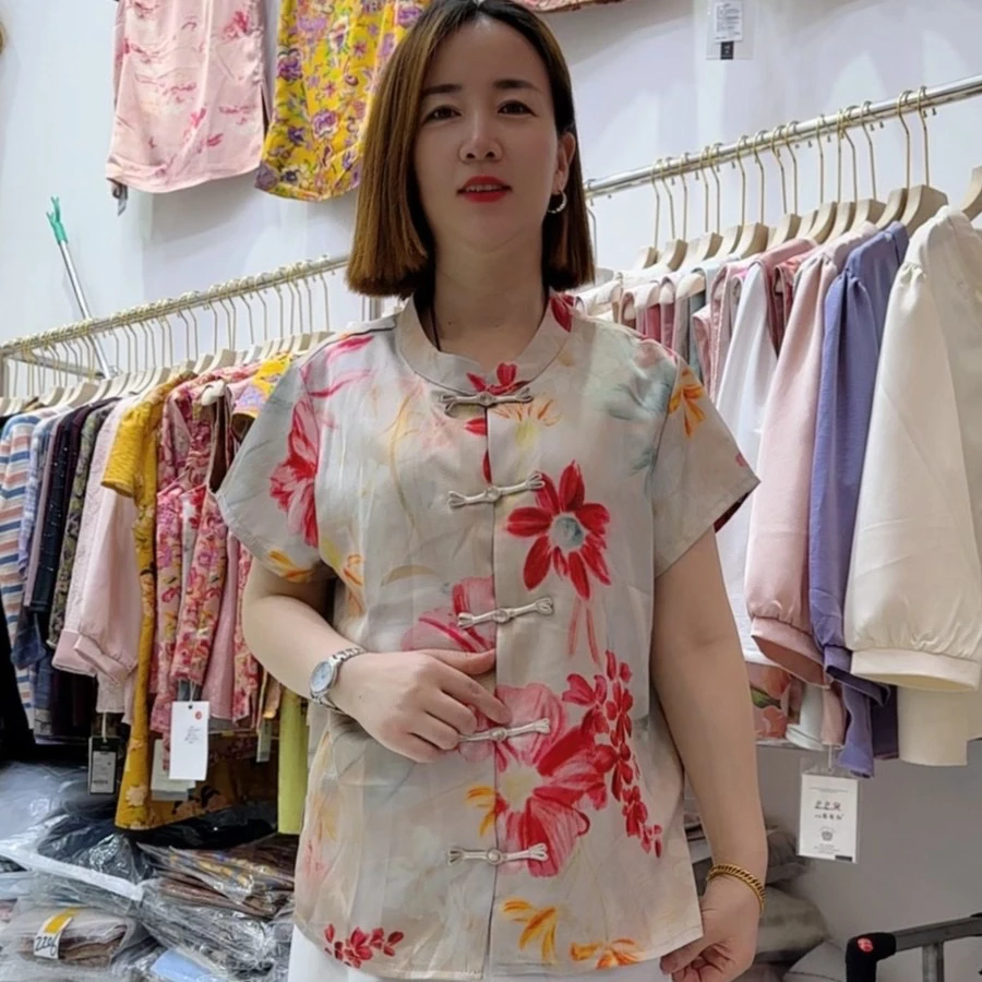 菲扬女装--国风盘扣花马甲30款