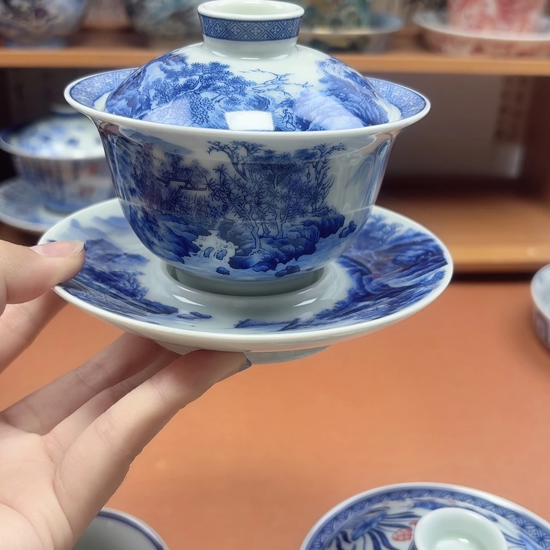 梁***球景德镇瓷器精品展示
