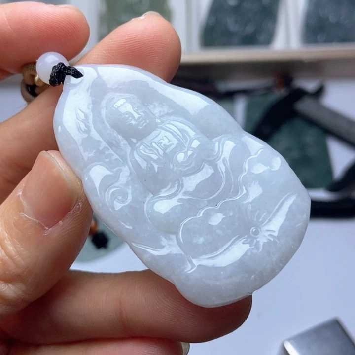 翡翠未镶嵌挂件翡翠