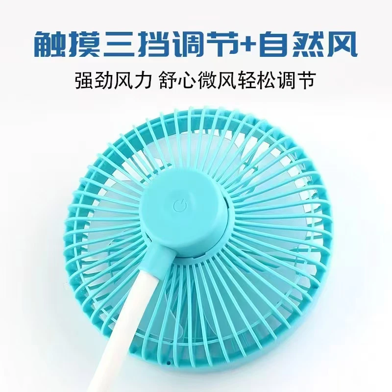 杰克大号风扇服装厂涡轮桌面台式四档调节无包装自然风风扇