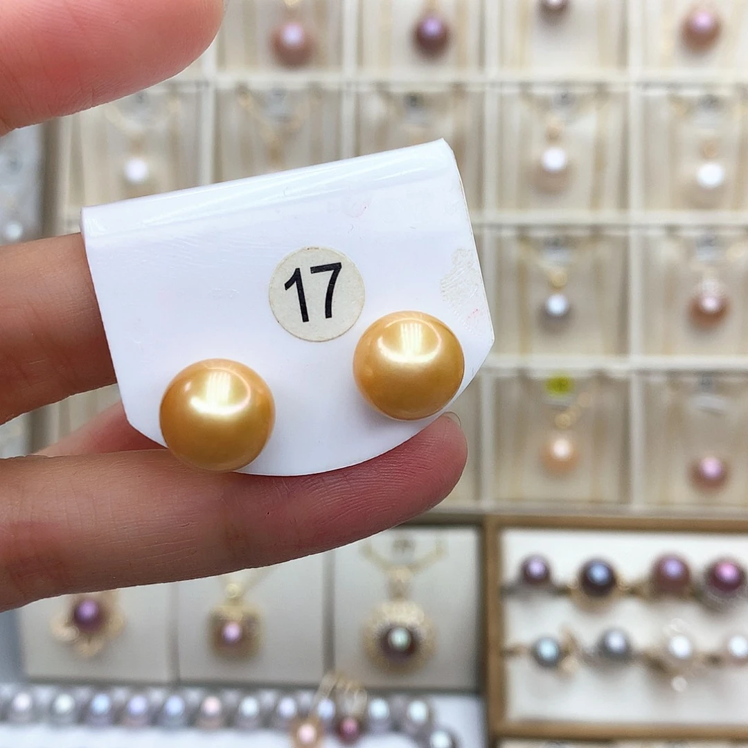 淡水珍珠颈饰银S925镶嵌随**瑜