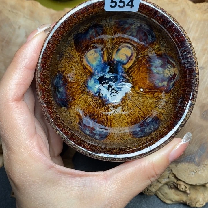 茶盏建窑建盏主人杯554