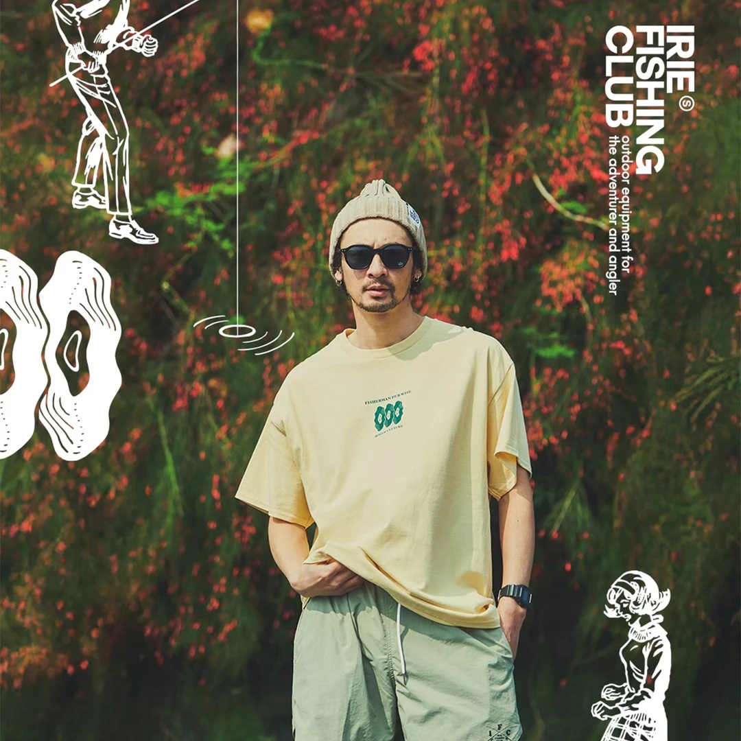 日本进口品牌FISHERMANDUB WISE TEE户外路亚T恤IFSS25-054